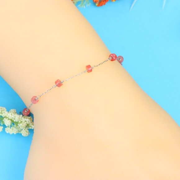 Elegant Handmade Anklet – Perfect for Women & Girls | Ideal Gift Option, DYC1568 - Picture 4 of 9